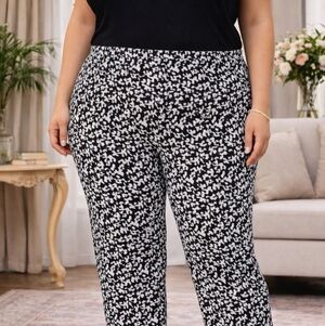 Metaphor High Waist Drawstring‎ Lounge Pants Missy Size XL NWT